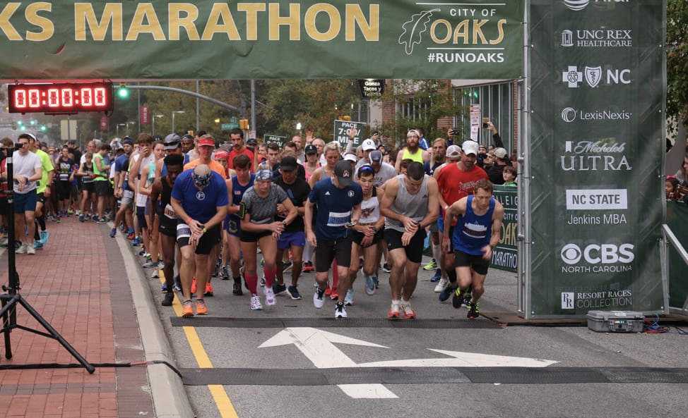 City Of Oaks Marathon Elevation Chart