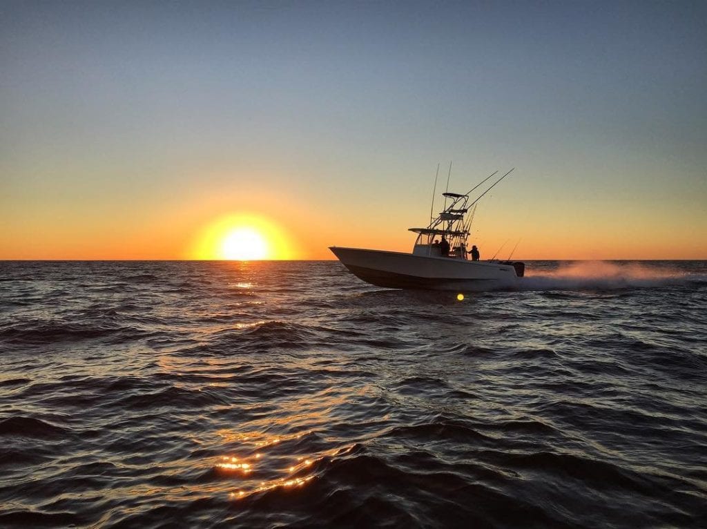 Boating in Sea Island