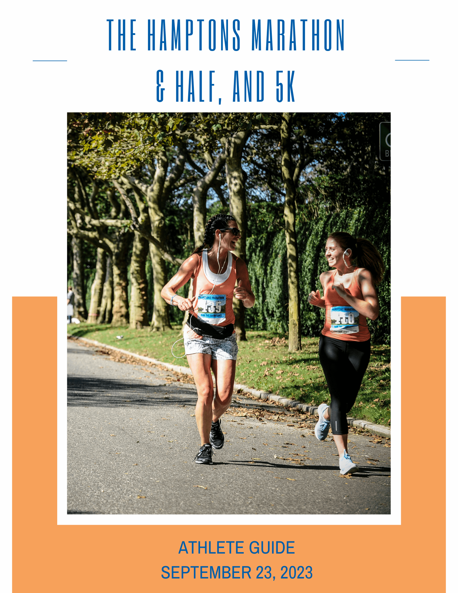 Athlete Guide Hamptons Marathon & Half Information